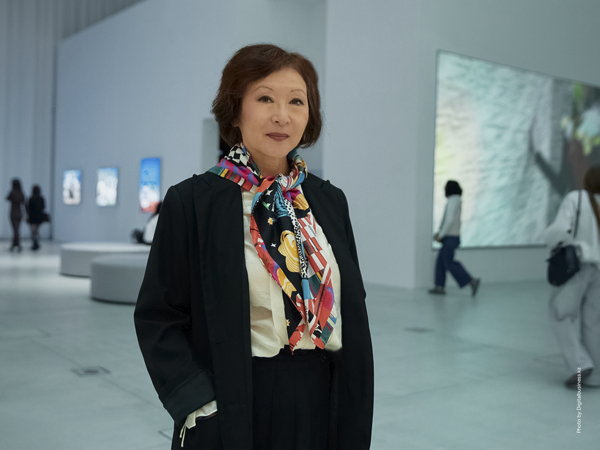 Photo of Almagul Menlibayeva, courtesy of Digital Business Kazakhstan